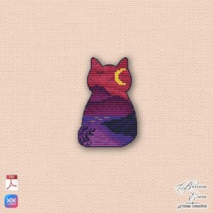 Схема "Котик Ночь"